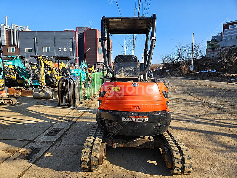 중고미니굴삭기 구보다 U20 포크레인 20년식 버켓3 판매--2